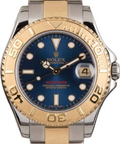 HandMade The Rolex Two Tone Yacht-Master 168623 Blue Dial
