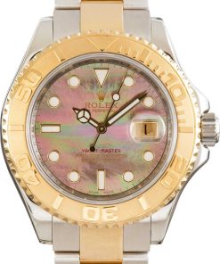HandMade The Rolex Yacht-Master 16623 Black Mother Of Pearl
