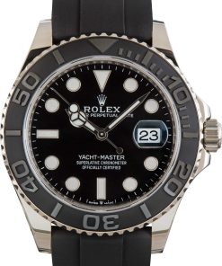 HandMade The Rolex Yacht-Master 42 White Gold 226659 Black Dial