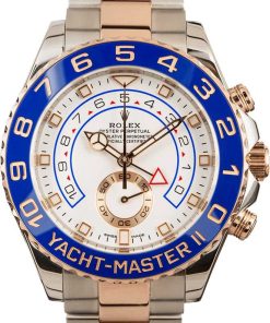 HandMade The Rolex Yacht-Master 116681 Two Tone Everose Gold Oyster