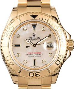 HandMade The Rolex Yacht-Master 16628 Mother of Pearl