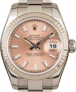 HandMade The Rolex Datejust 179174 Pink Luminous Index Dial