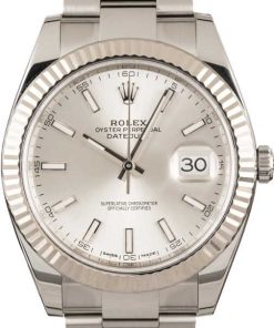 HandMade The Rolex Datejust 41 Ref 126334 Silver Dial