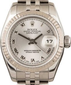 HandMade The Rolex Lady-Datejust 179174 Rhodium Roman