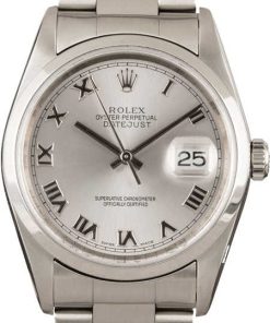 HandMade The Rolex Datejust 16200 Silver Roman Dial