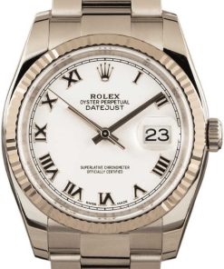 HandMade The Rolex Datejust 116234 White Dial