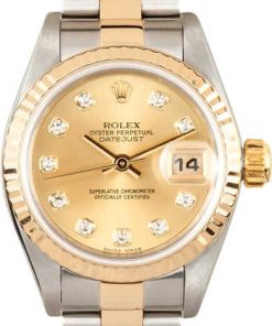 HandMade The Two Tone Rolex Datejust 79173 Diamond Dial