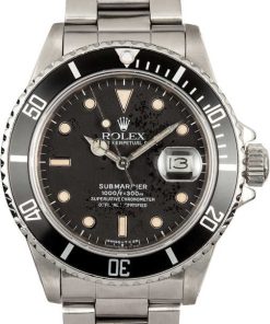 HandMade The Black Rolex Submariner 16800 Mens x