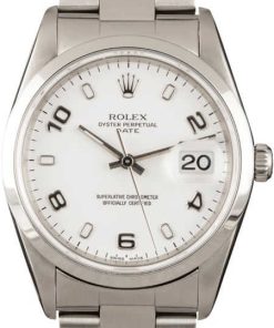 HandMade The Rolex Men's Stainless Steel Perpetual Date 15200