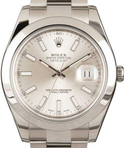 HandMade The Rolex Datejust II Ref 116300 Silver Dial