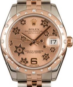 HandMade The Rolex Datejust 178341 Everose Floral Dial