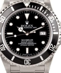 Alternative view of HandMade The Mens Rolex Sea-Dweller Model 16600 Stainless, Slighlty