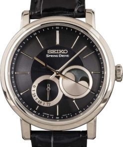HandMade The Seiko Moonphase Limited Edition Stainless Steel