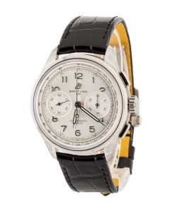 Alternative view of HandMade The Breitling Premier B09 Chronograph 40 Silver Dial