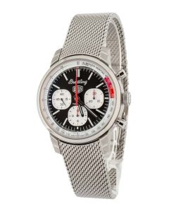 Alternative view of HandMade The Breitling Top Time B01 Deus Black Dial