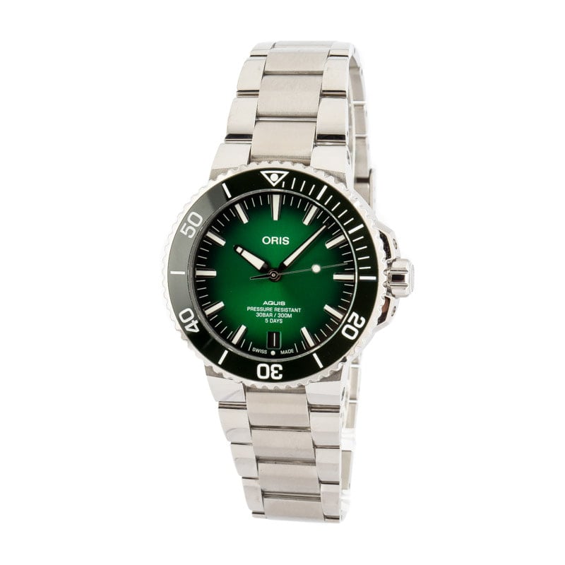 HandMade The Oris Aquis Date Green Index Dial - Image 2