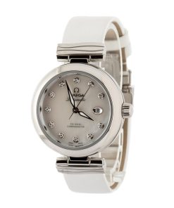 Alternative view of HandMade The Lady Omega De Ville Ladymatic Mother of Pearl Dial