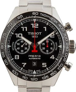 HandMade The Tissot PRS 516 Automatic Chronograph Black Arabic Dial