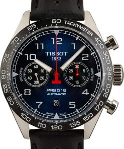 HandMade The Tissot PRS 516 Automatic Chronograph Blue Dial