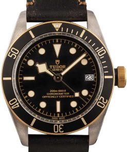 HandMade The Tudor Heritage Black Bay 79733N Two Tone Watch