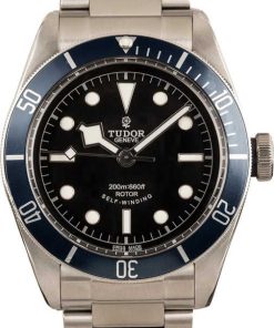 HandMade The Tudor Heritage Black Bay 79220B Blue Bezel