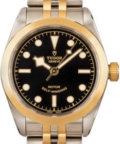 HandMade The Tudor Black Bay 32 Steel & Gold
