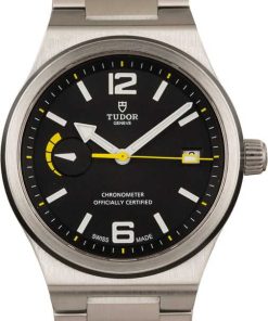 HandMade The Tudor North Flag 91210N Steel Watch T