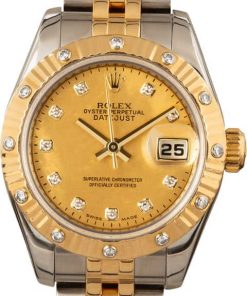 HandMade The Two Tone Rolex Ladies Datejust 179313