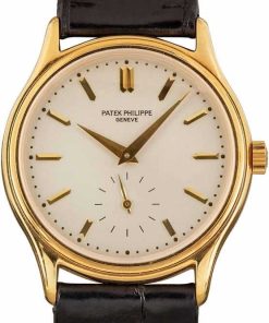 HandMade The Patek Philippe Calatrava 18k Yellow Gold