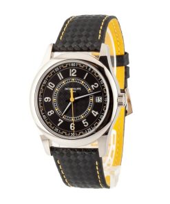 Alternative view of HandMade The Patek Philippe Calatrava Black Carbon Dial