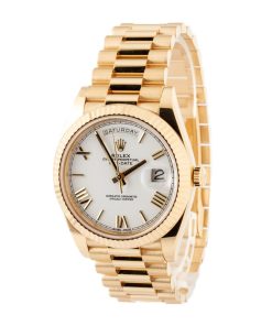 Alternative view of HandMade The Rolex Day-Date 40 Ref 228238 White Dial