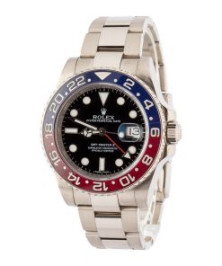 Alternative view of HandMade The Rolex GMT-Master II Ref 116719 White Gold Pepsi