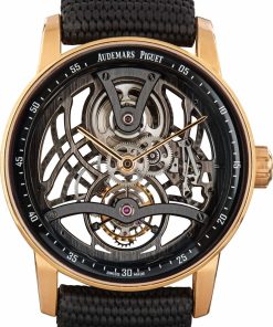 HandMade The Audemars Piguet Code 11:59 Tourbillon Openworked Pink Gold
