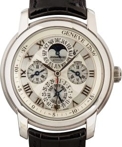 HandMade The Audemars Piguet Jules Audemars Equation of Time 18k White Gold