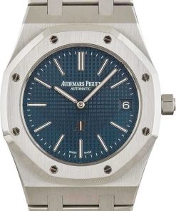 HandMade The Audemars Piguet Royal Oak "Jumbo" Extra Thin Blue Dial