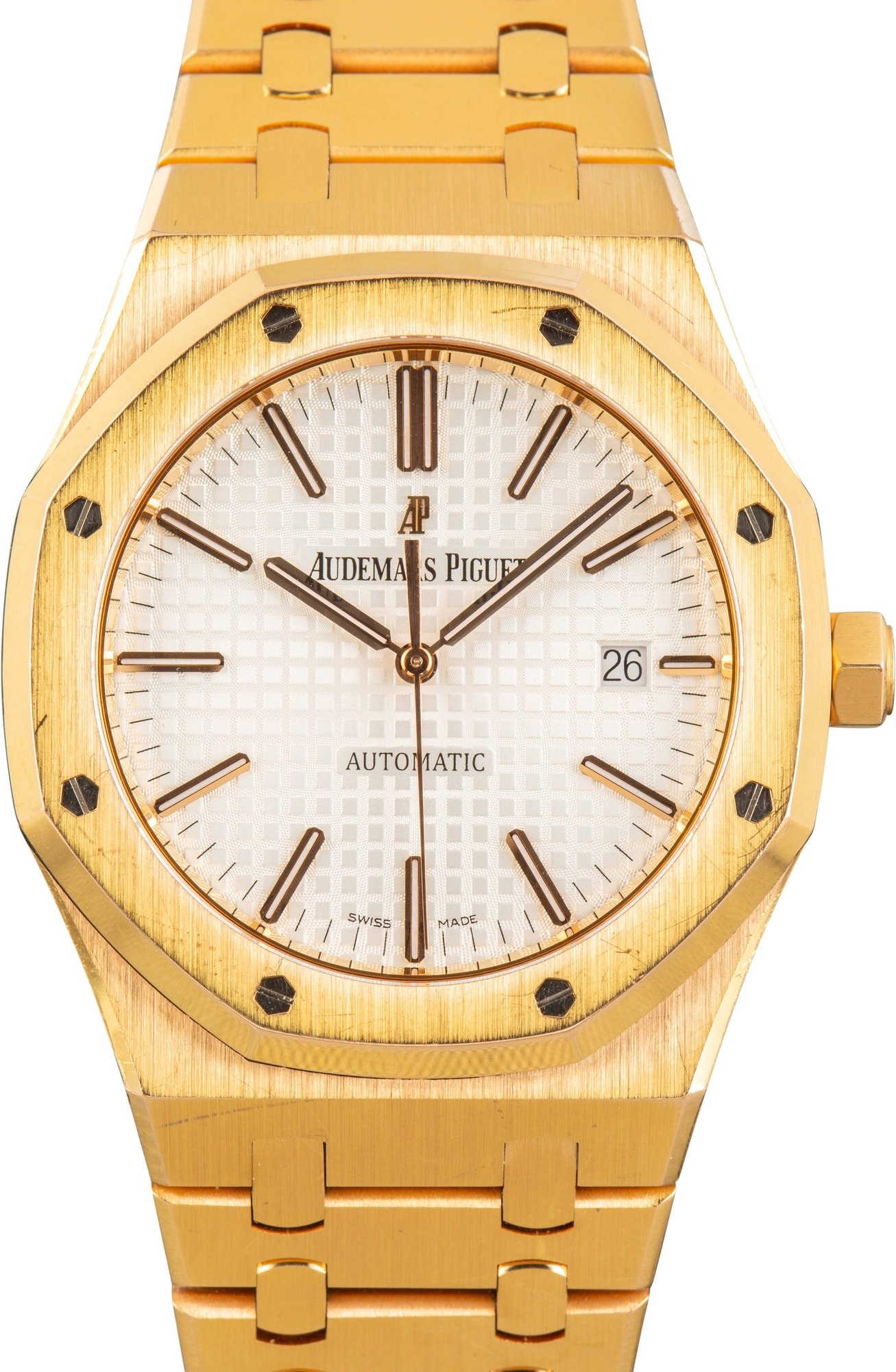 HandMade The Audemars Piguet Royal Oak White Dial