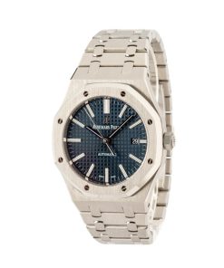 Alternative view of HandMade The Audemars Piguet Royal Oak Blue Grand Tapisserie Dial