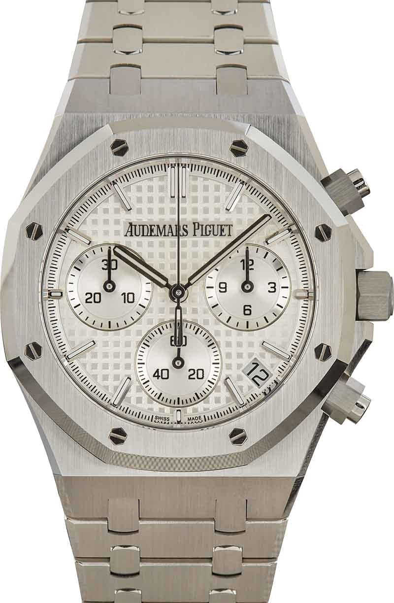 HandMade The Audemars Piguet Royal Oak Silver Mega Tapisserie Dial