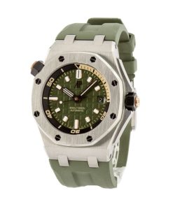 Alternative view of HandMade The Audemars Piguet Royal Oak Offshore Diver Khaki Green