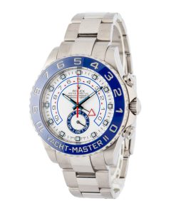 Alternative view of HandMade The Rolex Yacht-Master II Ref 116680 White Chromalight Dial