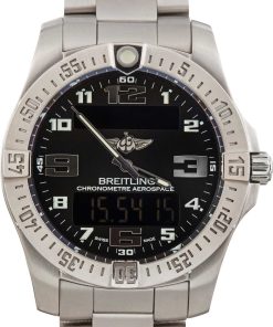 HandMade The Breitling Aerospace EVO Titanium Black Dial