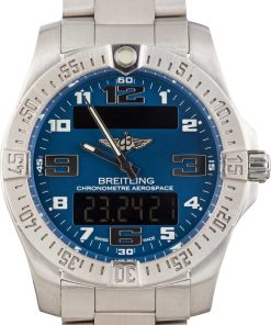 HandMade The Breitling Aerospace EVO Titanium Blue Dial