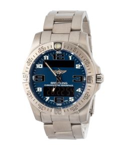 Alternative view of HandMade The Breitling Aerospace EVO Titanium Blue Dial