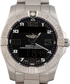 HandMade The Breitling Aerospace EVO Titanium Black Dial