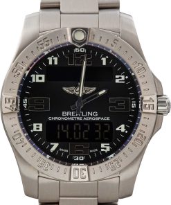 HandMade The Breitling Aerospace EVO Titanium Black Dial