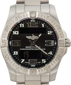 HandMade The Breitling Aerospace EVO Titanium Black Dial