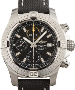 HandMade The Breitling Avenger Chronograph 45 Black Index Dial