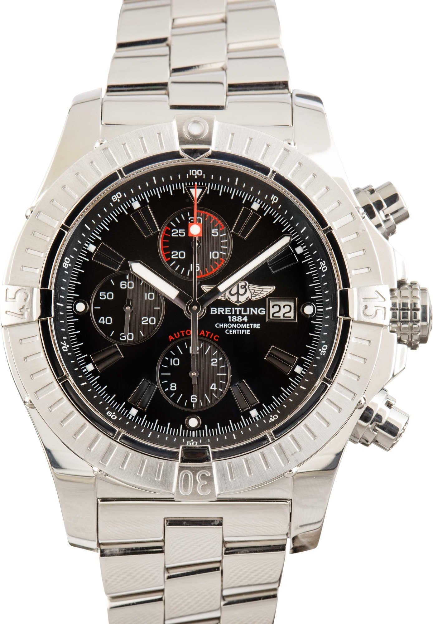 HandMade The Breitling Super Avenger Black Dial