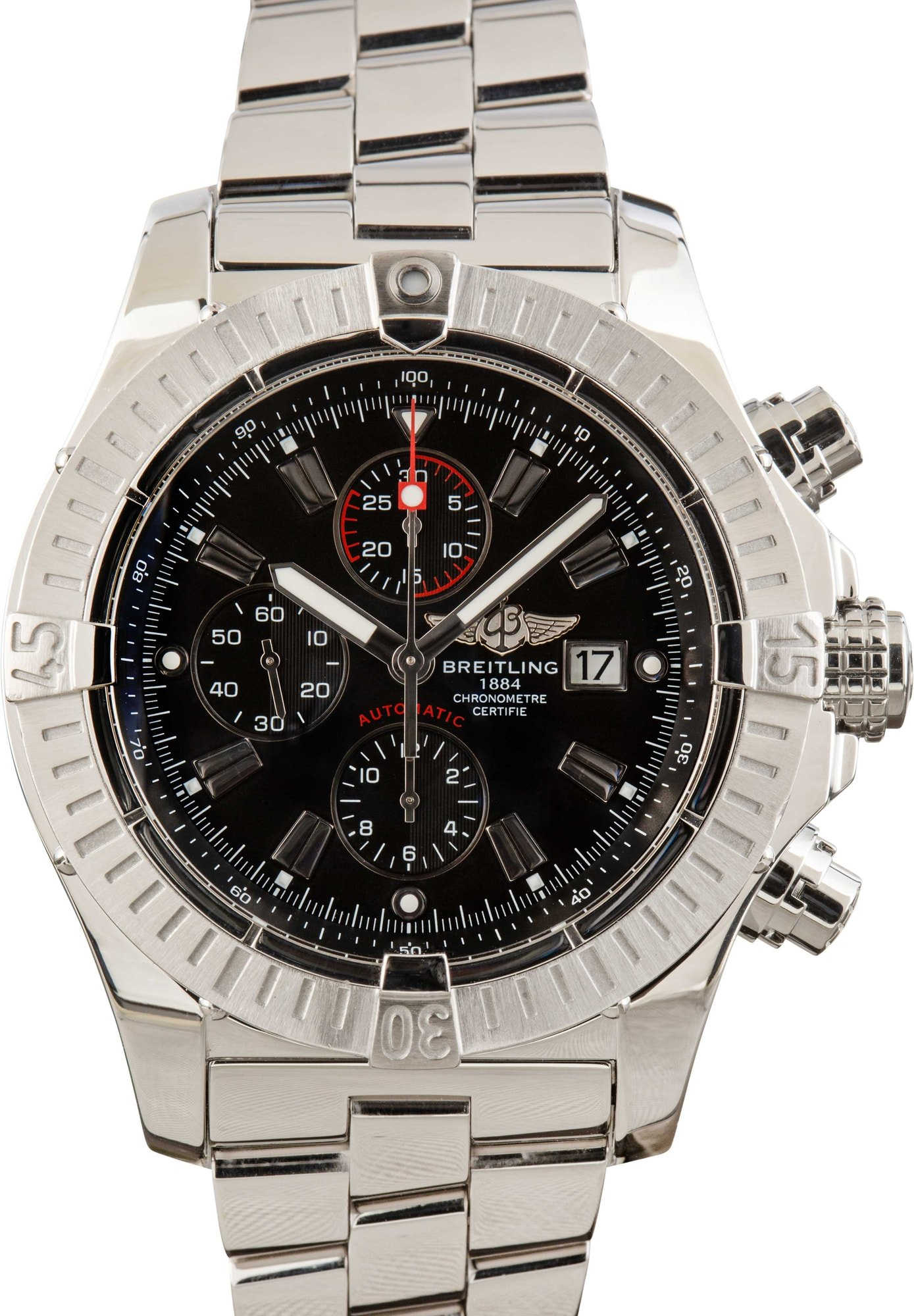 HandMade The Breitling Super Avenger Black Dial