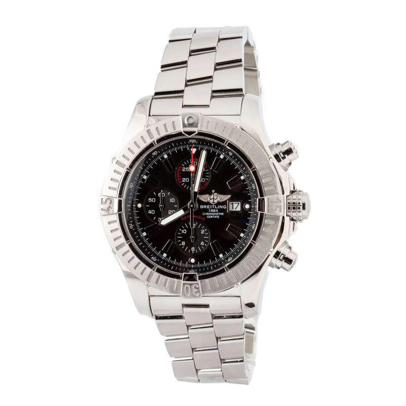 HandMade The Breitling Super Avenger Black Dial - Image 2